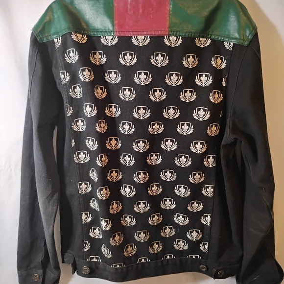 Ruthless Art Print Vintage Denim Jacket - Picture 9 of 16